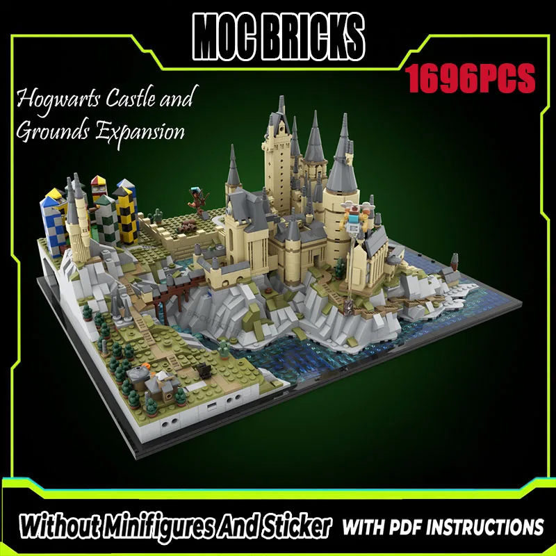 

New Moc Building Blocks Magic Movie Castle Model Technology Module Building Blocks Children's Festival Gift Toy DIY Set