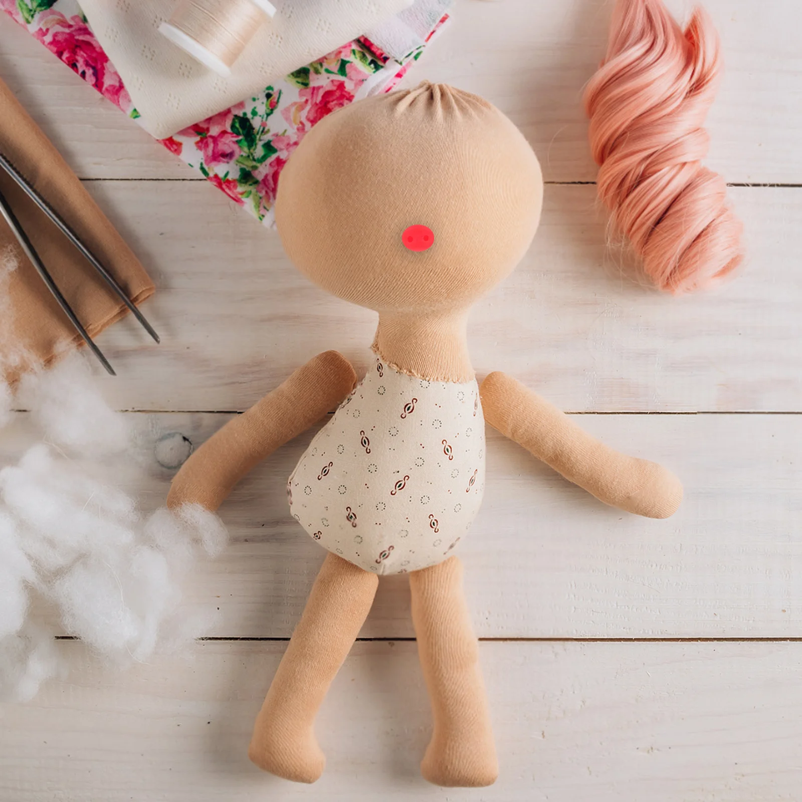 

100Pcs Resin Pig Snout Flatback DIY Craft Supplies for Handmade Crochet Nose Headband Decor Stuffed Animal Accessories