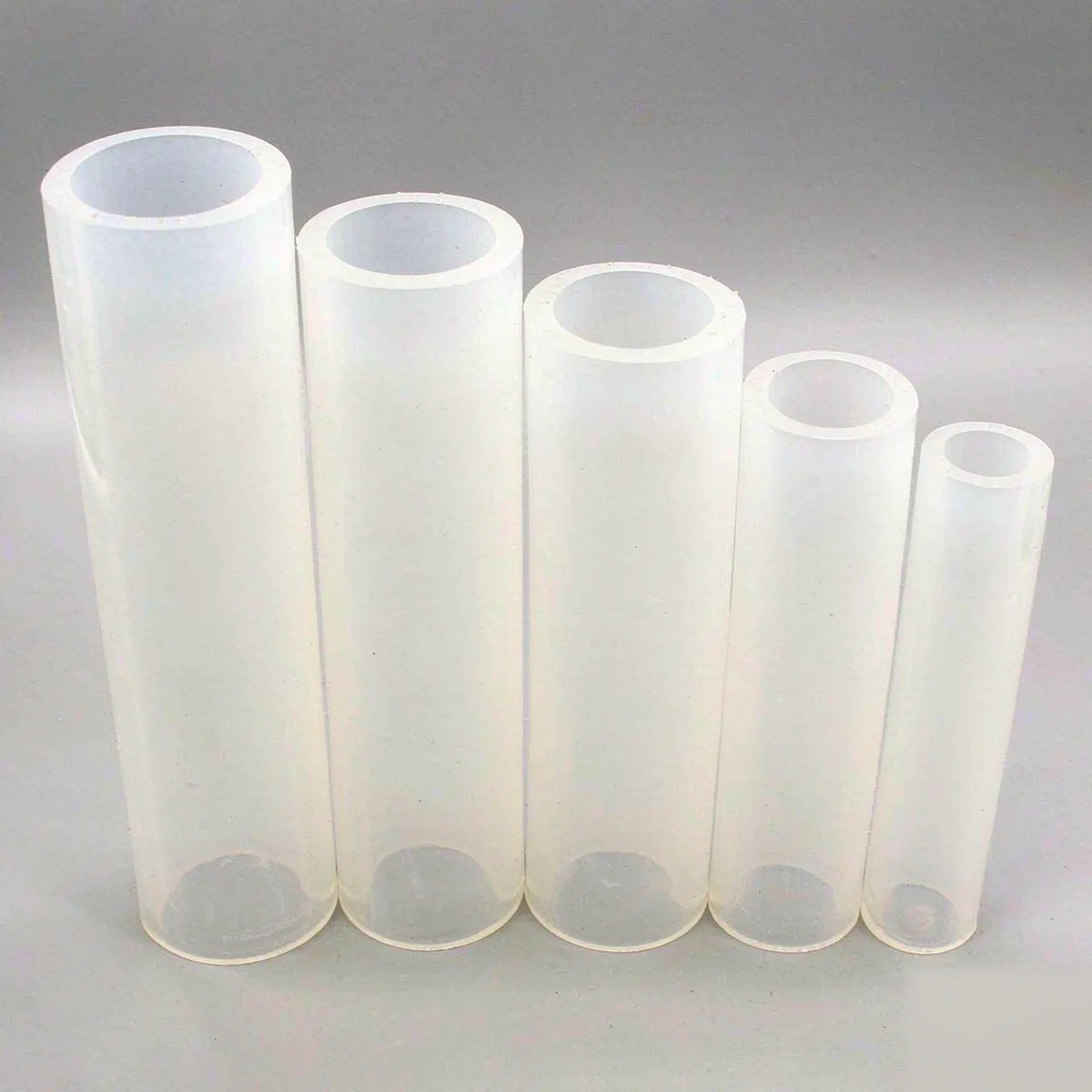 2000mm Soft Clear Silicone Rubber Hose High Temperature Resistant Flexible Pipe ID 1-40mm OD 2-48mm Tool Parts