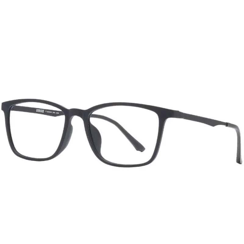 

Men's Ultra-light Frame Pure Titanium Optical Prescription Myopia Eyeglasses Comfortable Square High Quality TR90 Eyewear Y8808