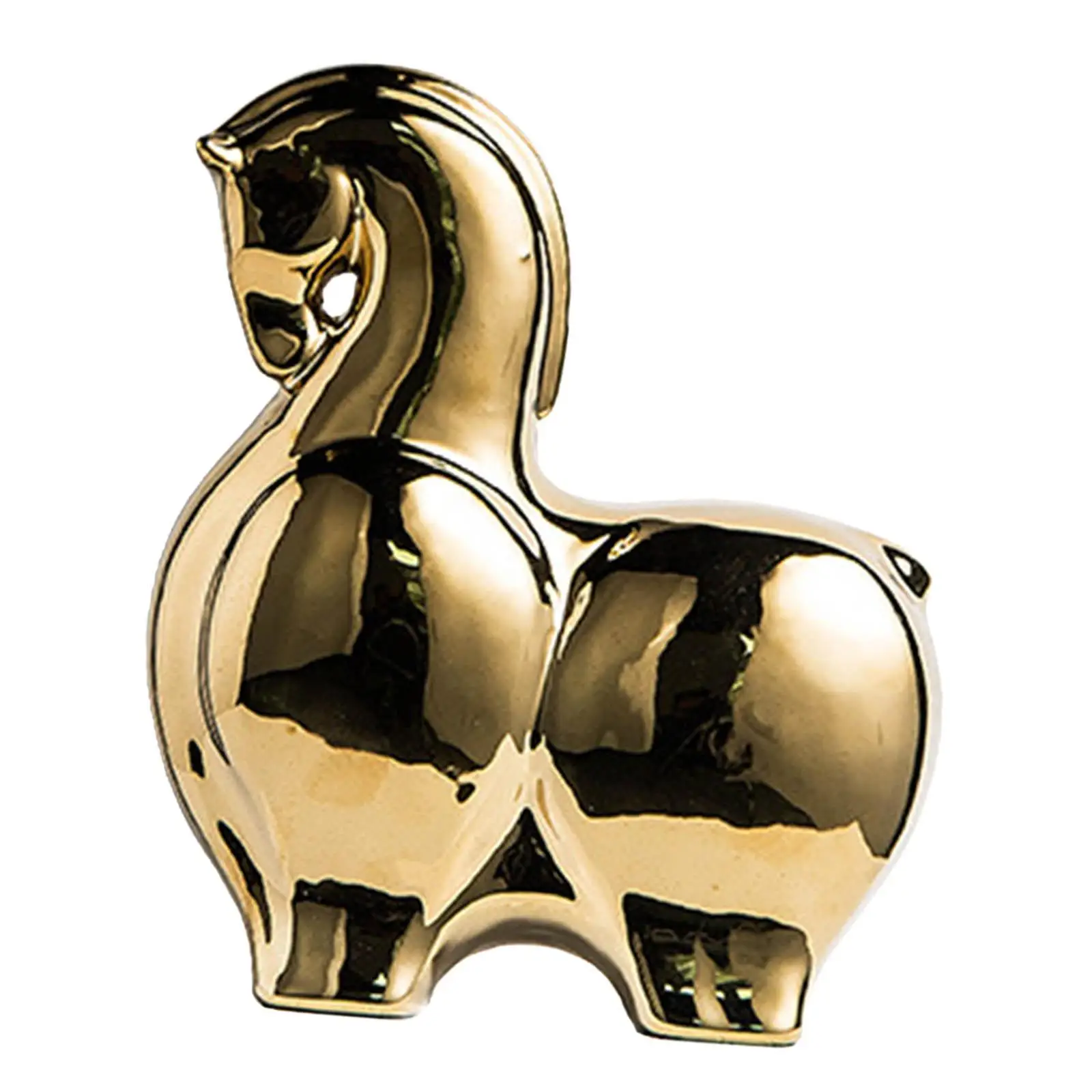 Horse Statue Figurine Unique Collectible Creative Decoration for Living Room