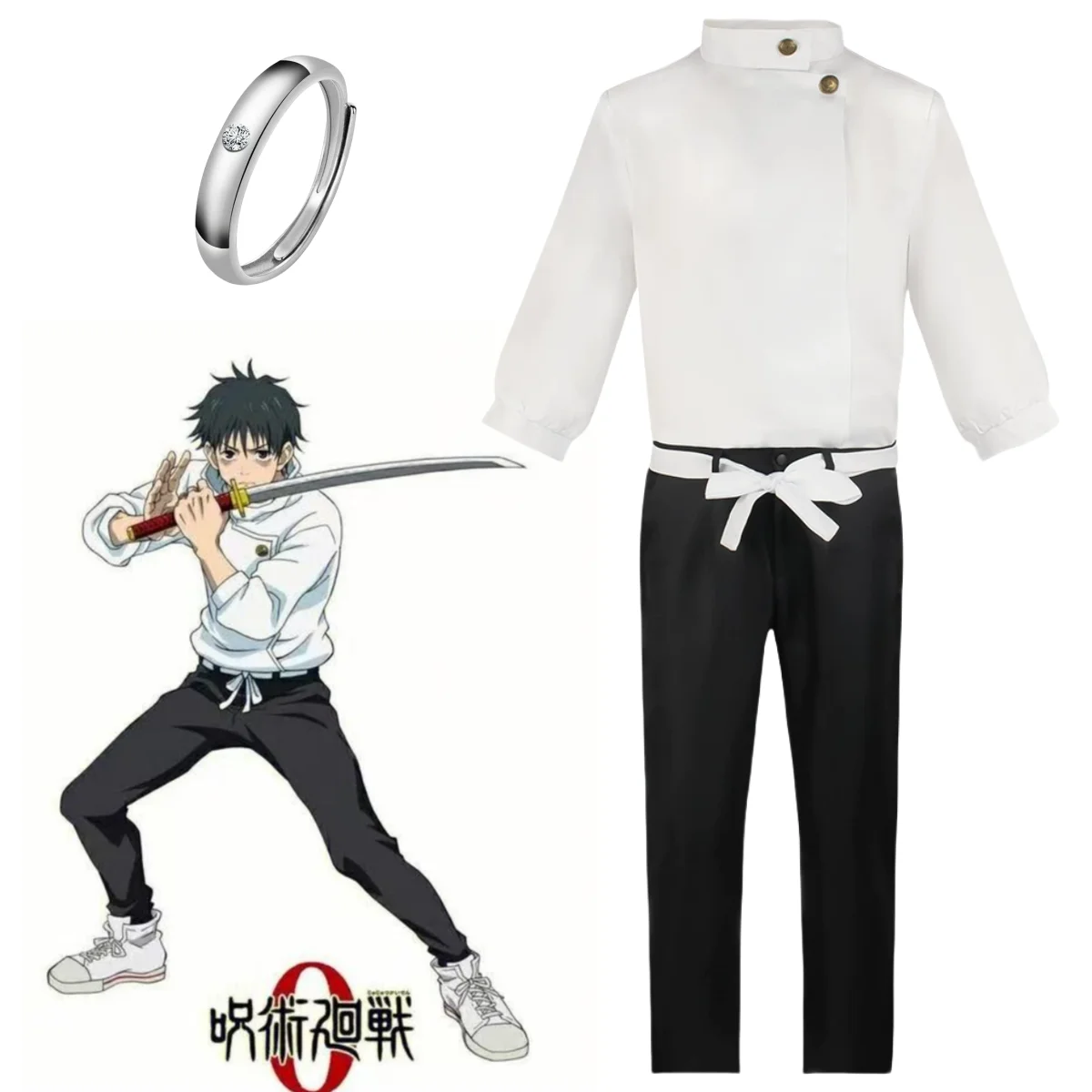 Ensemble de cosplay Jujutsu Ka - Anime Cosplay Jujutsu Kaisen avis et prix