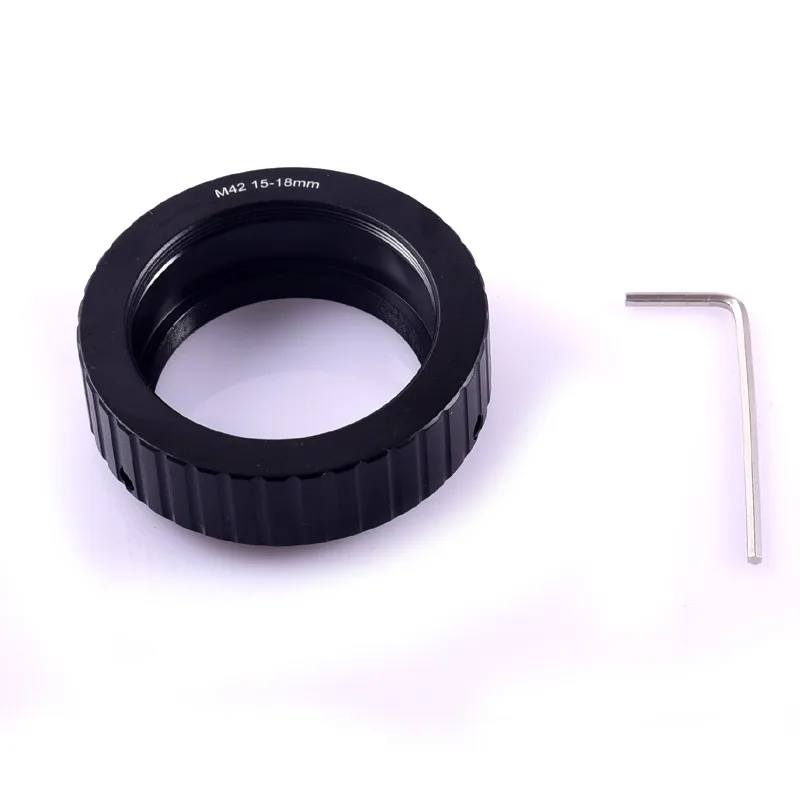 Hercules Precision Back Focus Regulator Ring S8332 Thread Size 15-18mm M42 M48 M54 M68 for Optics And Photography Accessories
