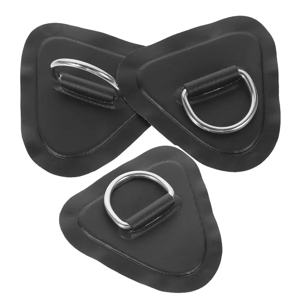 

3pcs Kayak Accessories D-ring PVC Buckle Fixing Supplies for Canoe boat kayak cords rings stainless steel durable