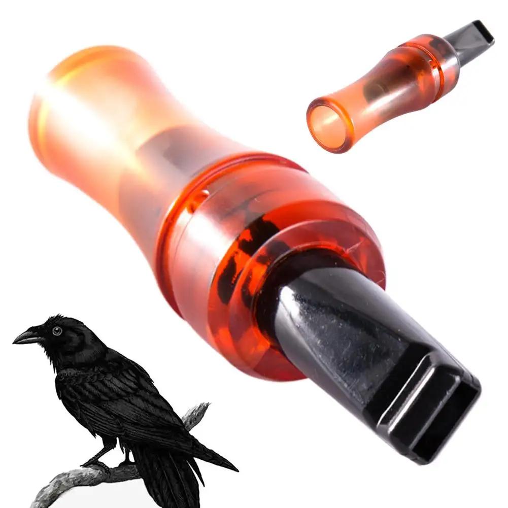 Hunting Whistle Crow Caller Attract Crows Hunting Tools Authentic Bird Call Crow Whistle Realistic Sounds Outdoor Accessories