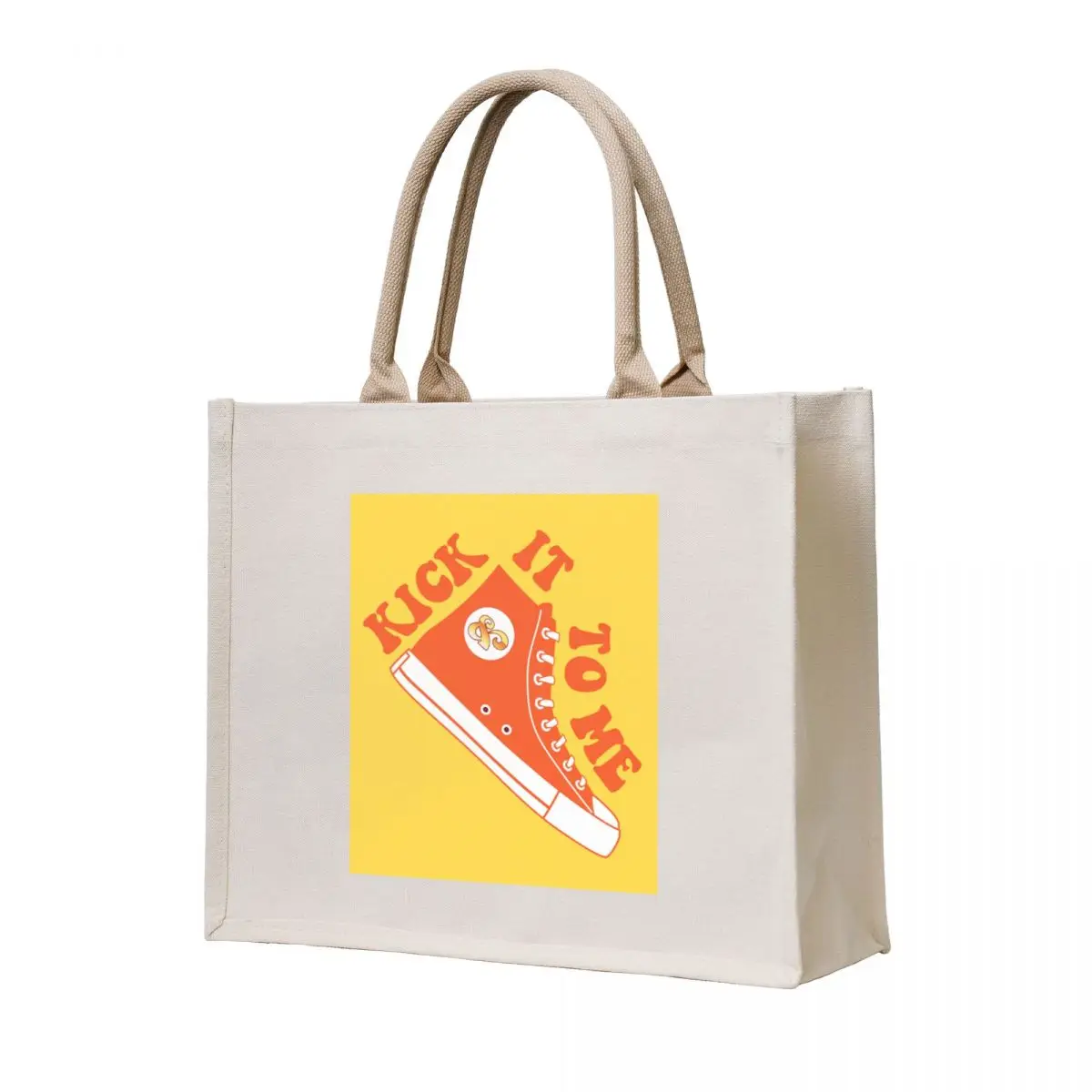 

Sammy Rae Kick It To Me Color Tote Bag reusable grocery bags Women's shopping bag tote bags aesthetic personalized tote bag