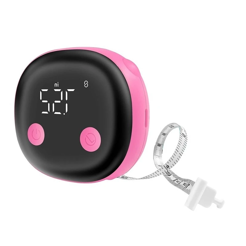ABHU Body Tape Measure, Bluetooth Digital Measuring Tape One-Hand Retractable Tape With Lock, Tracks Waist/Arms/Hips/Legs