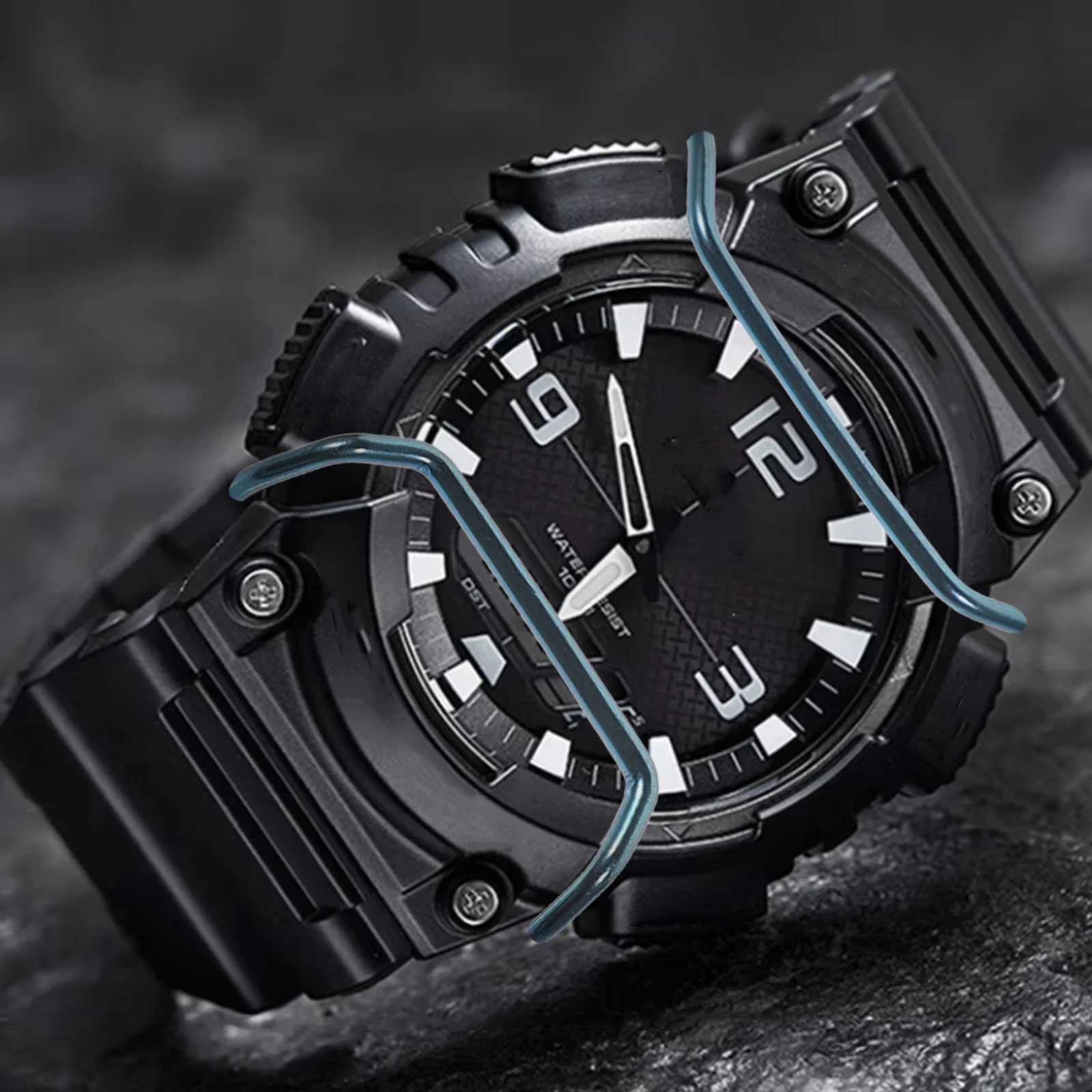 

Premium Watch Screen Bumper Stainless Steel Guard Against Scratches and Impacts Compact Protective Case for Daily Use Watch