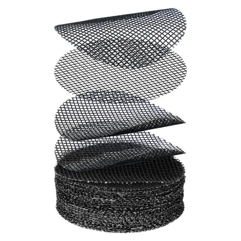 hot sale pot hole mesh pad grid round drainage hole screen for pot bottom prevent soil loss bonsai flower plant gardening tools