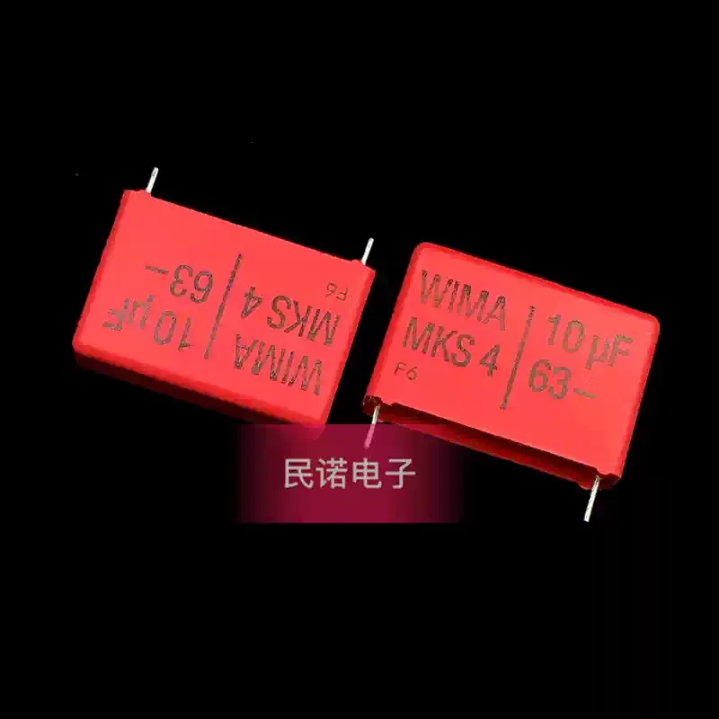 WIMA Germany Capacitor MKS4 63V 10UF 63V106 Lead Spacing 27.5mm In Stock