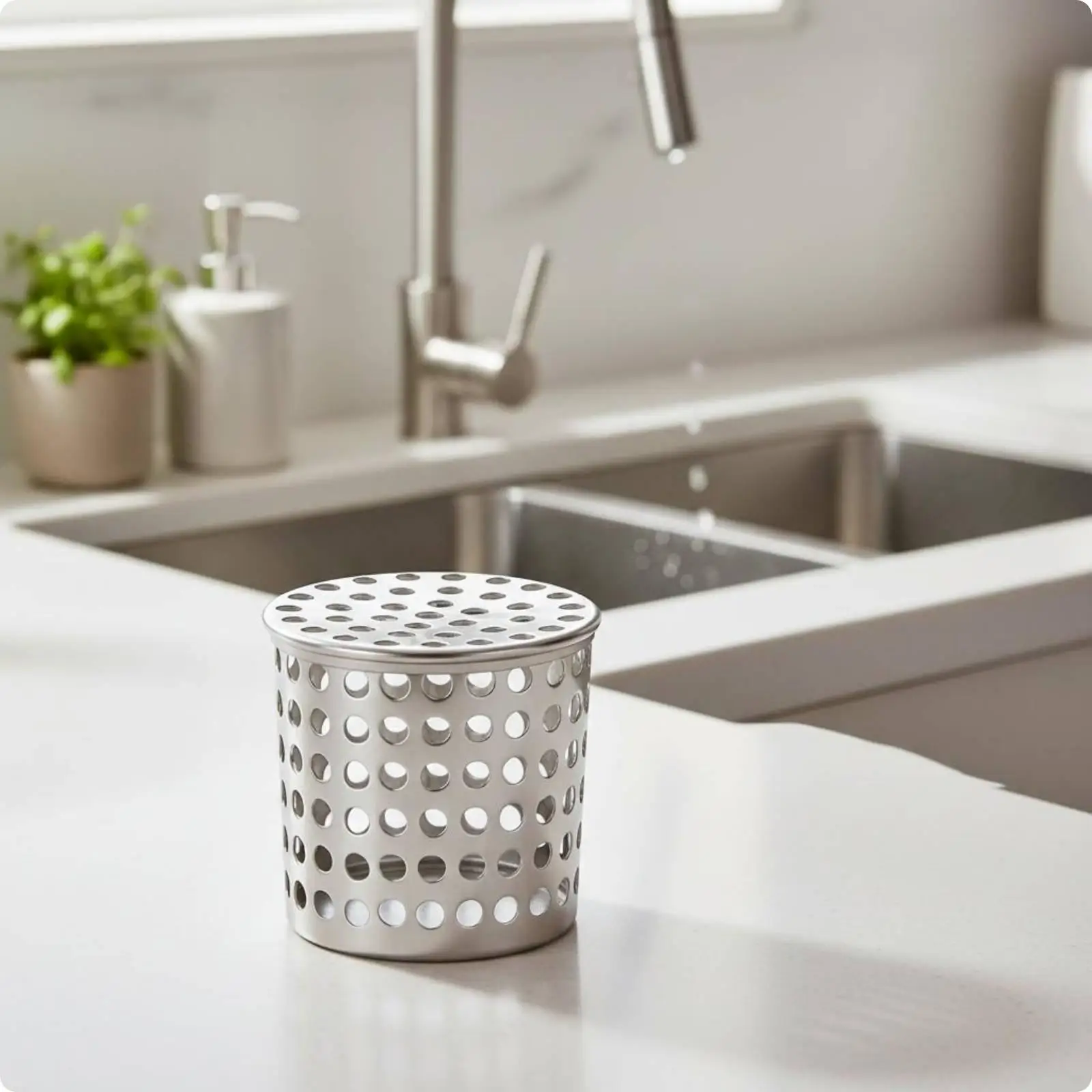 Weather Resistant Stainless Drain Cover Leaf Blocker Strainer Cap for Balcony Roof Wall Drainage Points