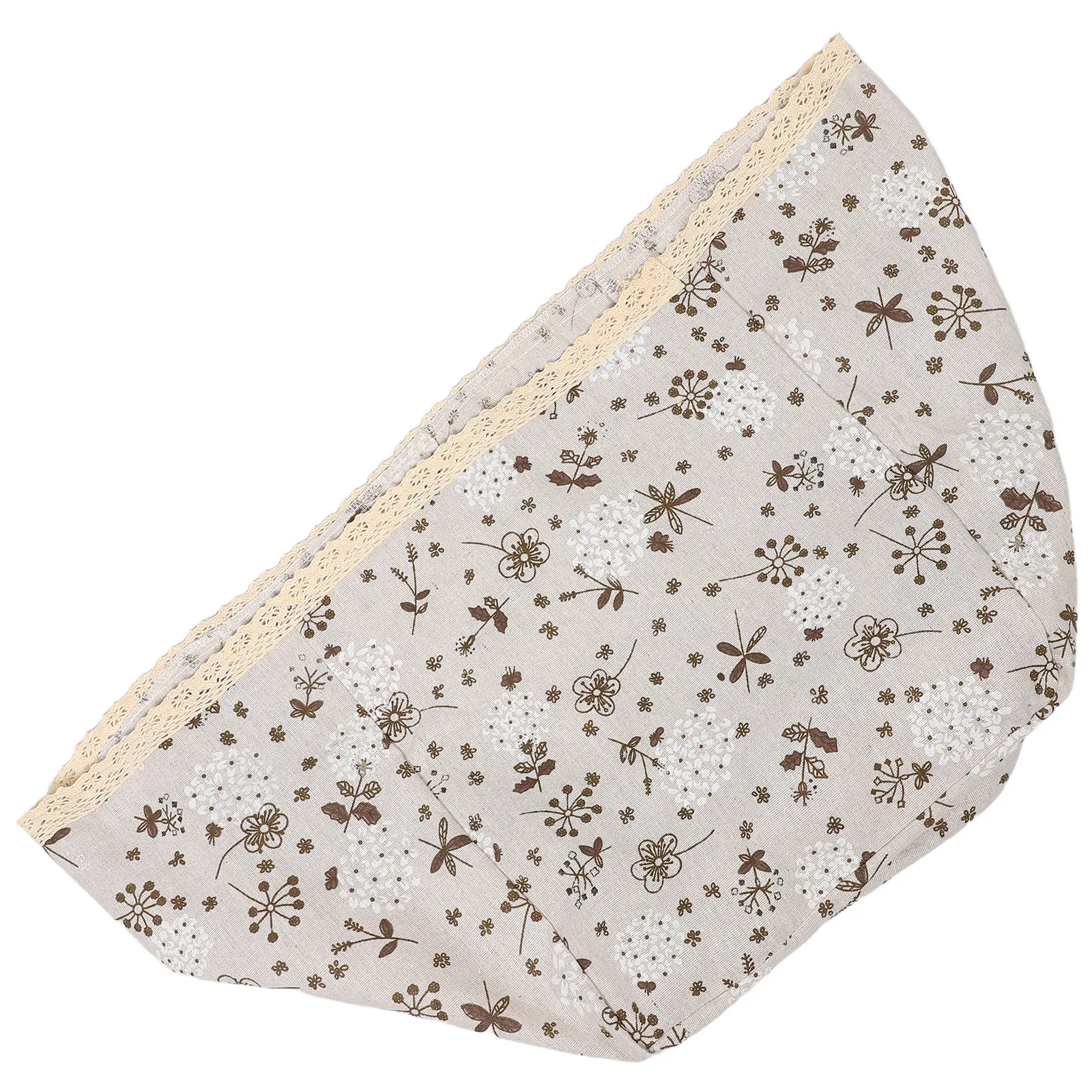 Forro de tela cuadrado para cesto de lavandería, reemplazo decorativo y lavable, bolsa de tela para cestas de mimbre de 14.6 pulgadas