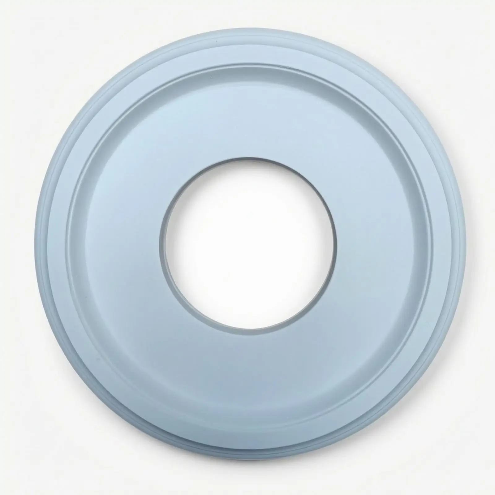 Ceiling Lamp Medallion Polyurethane Ceiling Medallion with Center Hole Paintable Cover Plate for Home Improvers, Renovators,