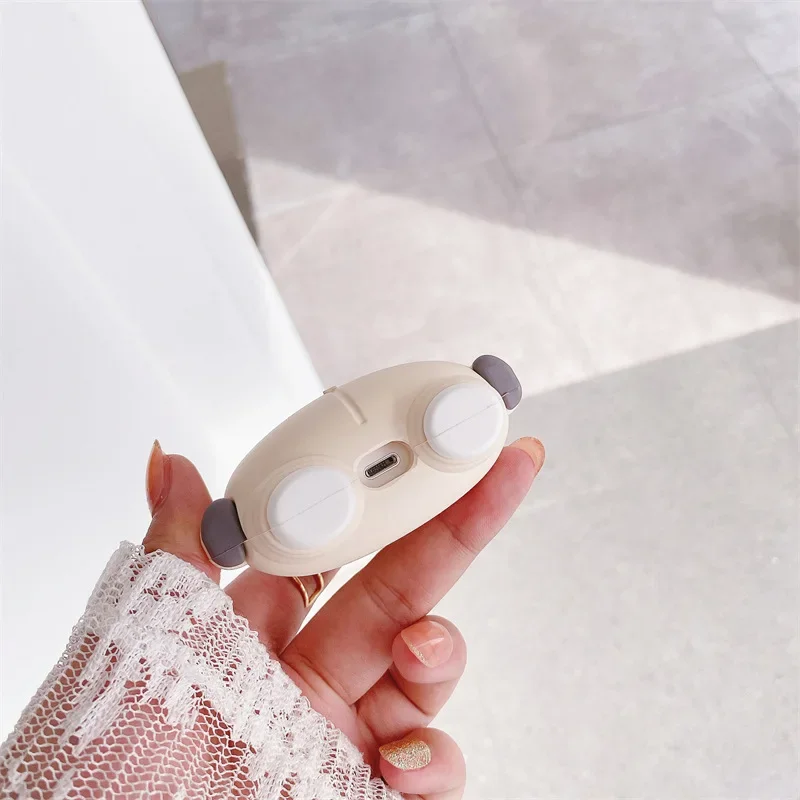 Пижамный чехол с изображением акулы для AirPods 4, Airpod 1 2 3 Pro Pro2, Bluetooth-наушники, зарядное устройство, защитный чехол для наушников