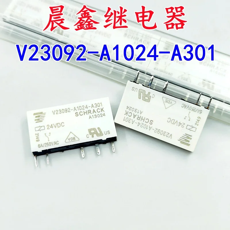 （Brand-new）1pcs/lot 100% original genuine relay:V23092-A1024-A301 24VDC 6A 5pins