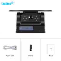 Lastbus Wireless Reversing Camera 1080P BSD With Solar Magnetic Solar Rechargeable Battery Powered For Truck Bus iPhone Android