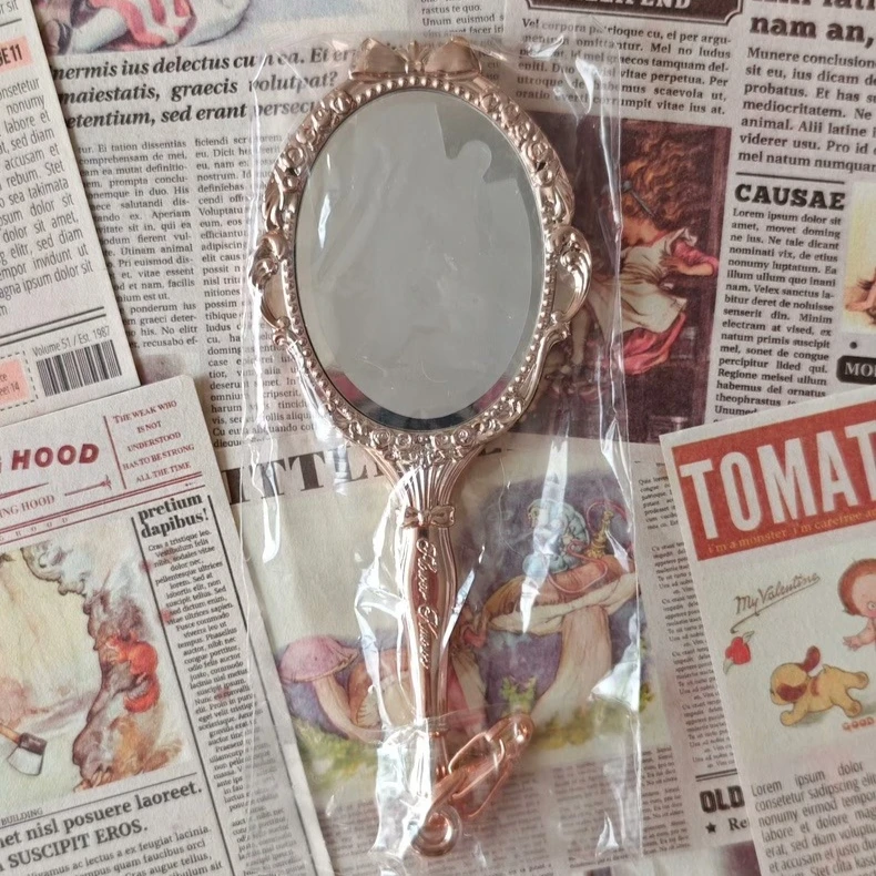 Flower Knows Bunny Garden Series Mini Mirror Handheld Mirror Makeup Tool Mirror view 3