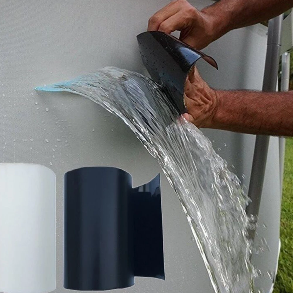 5/10x150cm Rubberized Waterproof Tape Strong Flex Anti Leakage Fix Tapes Adhesive Repair Stop Leak Seal Patch Sealant Duct Tape