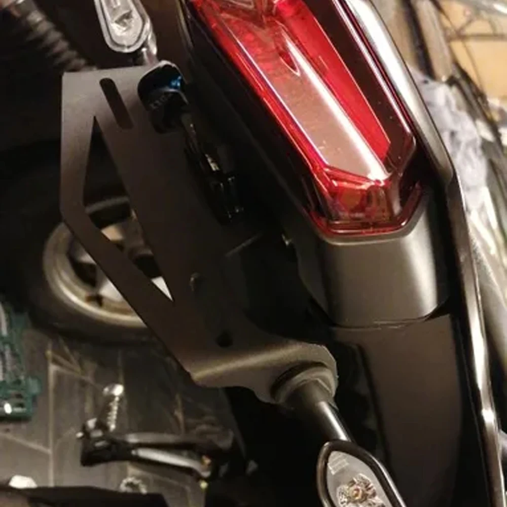 

For Yamaha Tenere 700 T7 2019 2020-2023 XTZ700 Rally Motorcycle Rear License Plate Holder Bracket Tail Tidy Fender Eliminator
