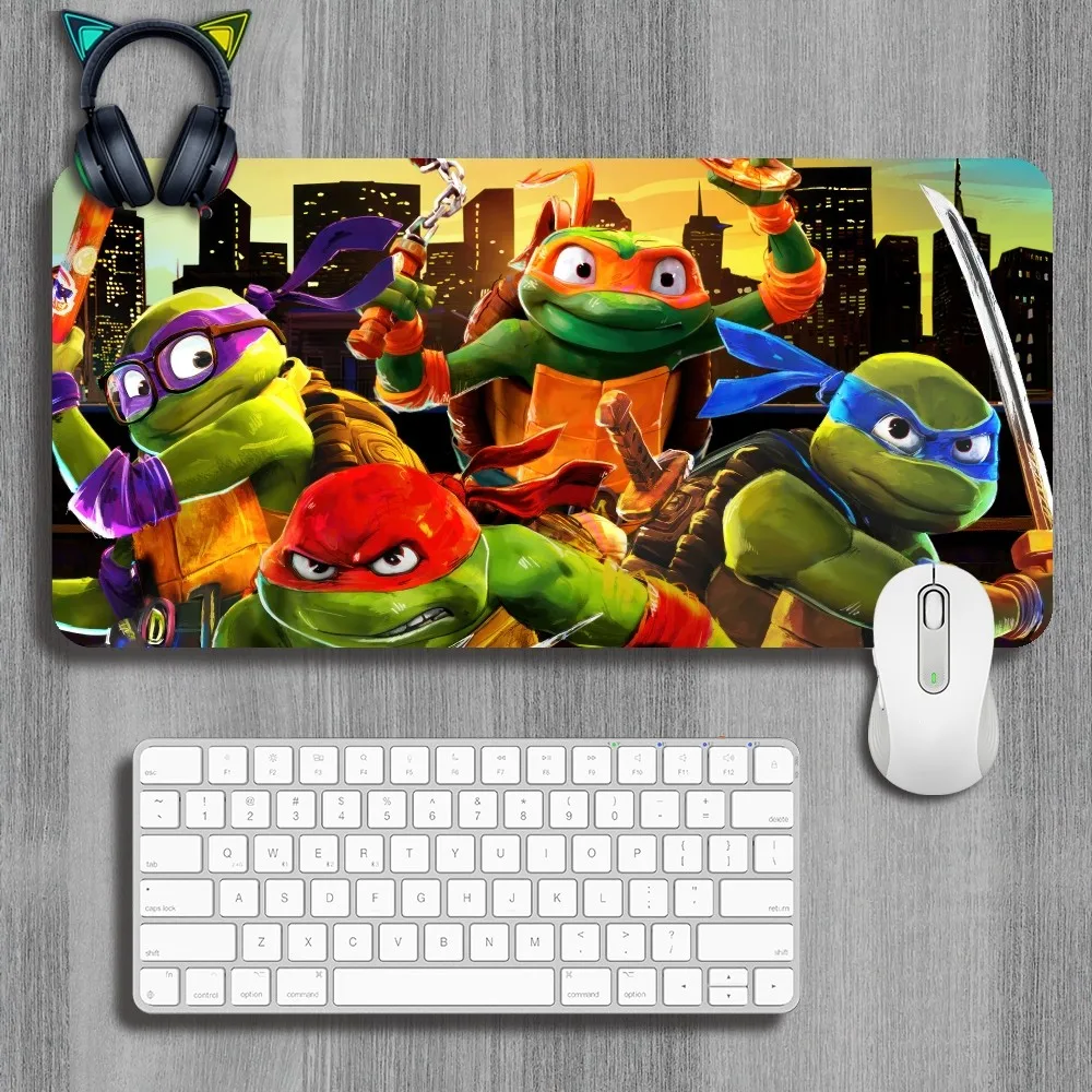 T-TMNT Mutant Mayhem Mouse Pad Non-slip Lockedge Office Student Gaming Thickened Large Writing Pad Cushion