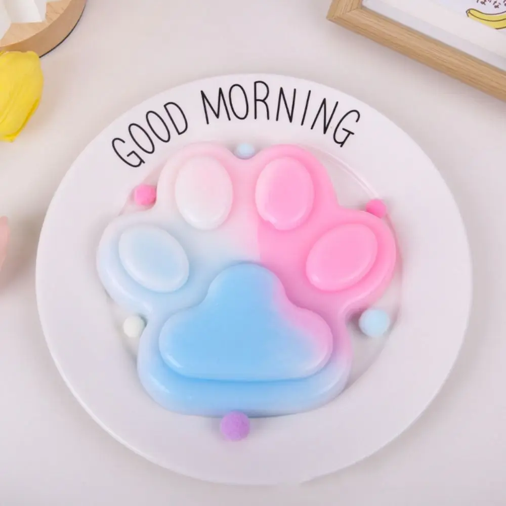 New Cute Squeeze Cat Paw Toys Soft Large Decompressing Toy TPR Relief Relax Toys Squeeze Toy Stress Relief Toy