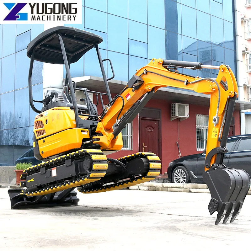 Hot Sale Small Earth-Moving Machinery CE EPA Mini 1 Ton 5 Tonne Electric Tractor Digger Excavators China Machinery Wholesale