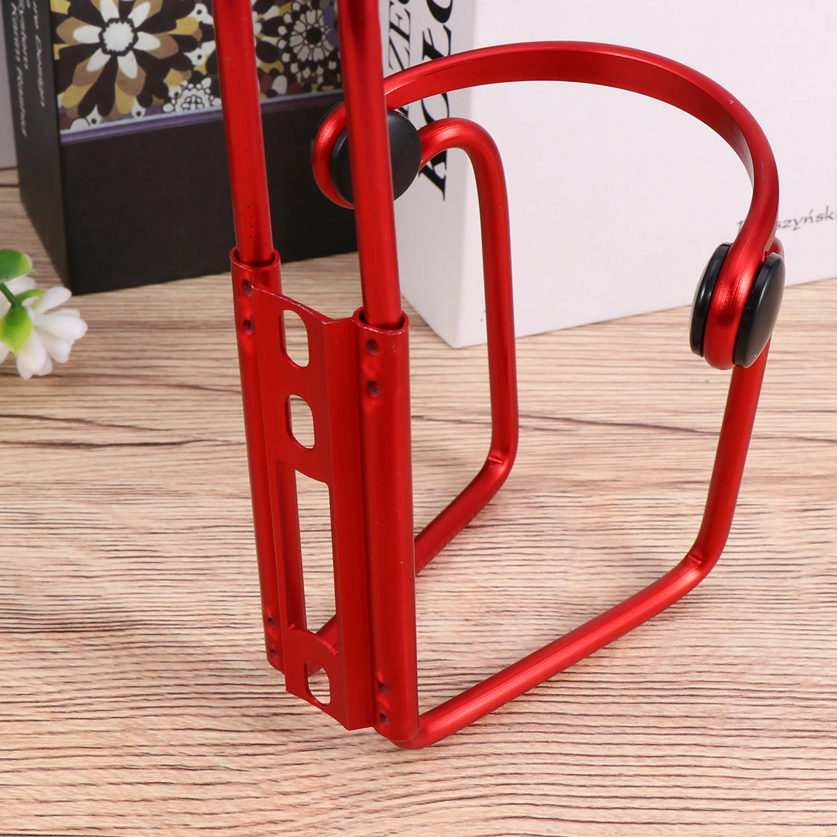 

Water Bottle Accessories Holder Rack for Motorcycle Riding Red Bike Cage Adapter