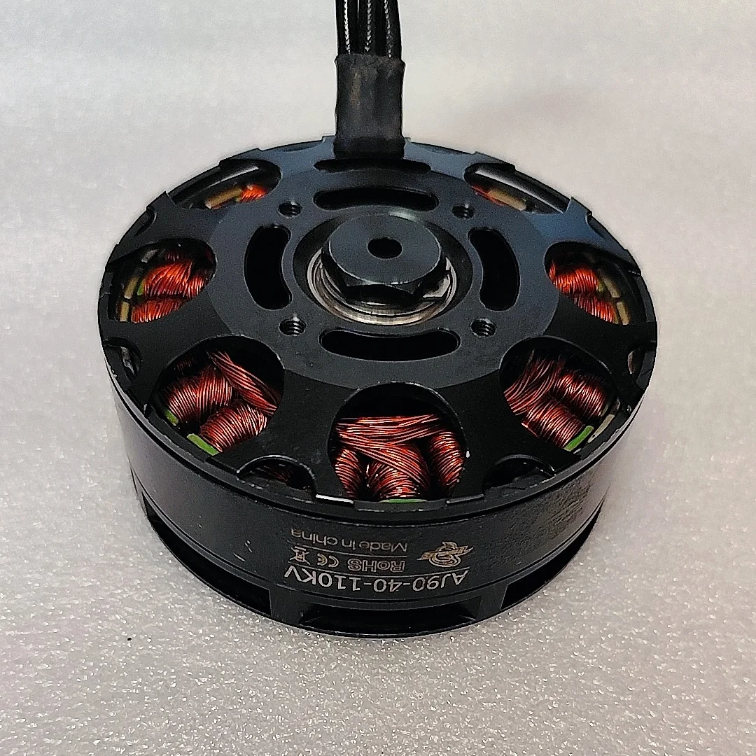 مستعملة AJ9040(8318)110kV فرش السيارات Outrunner عزم دوران عالي EVTol الحمولة الزراعية بدون طيار الطائرات بدون طيار طائرة مزودة بجهاز للتحكم عن بُعد مولتيكوبتر