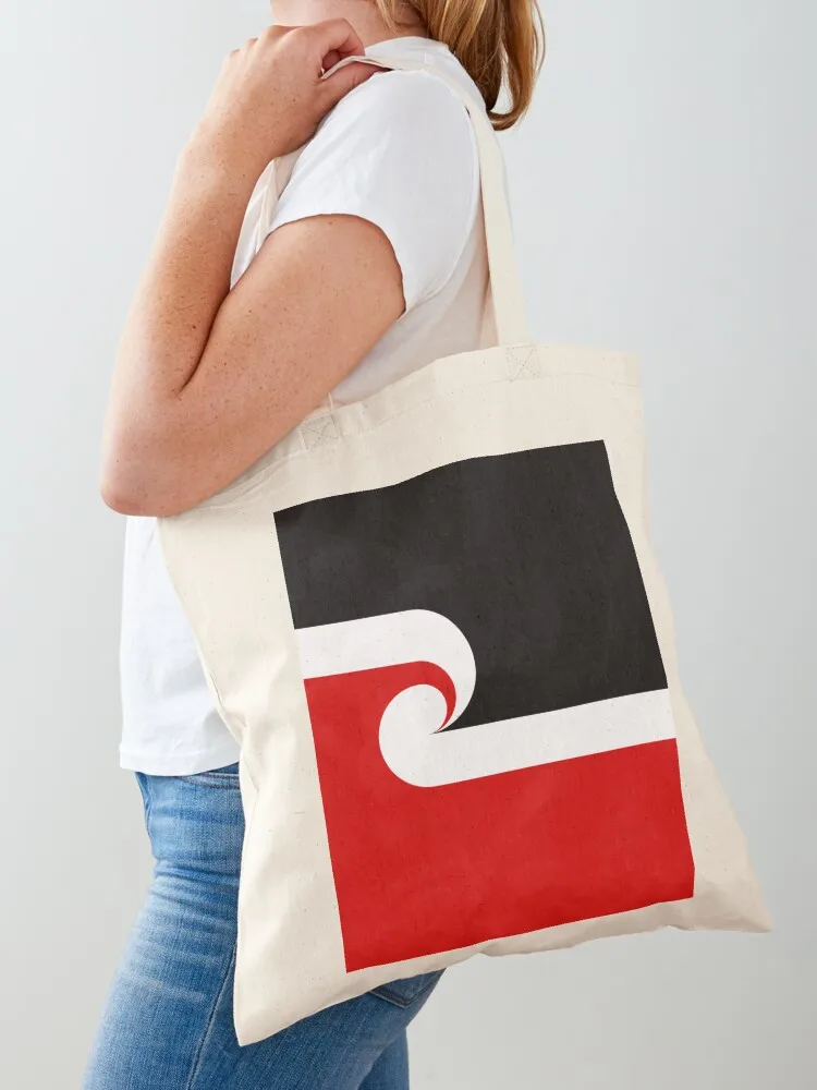 

Tino Rangatiratanga Flag Tote Bag bags luxury women canvas tote cute pouch bag shoping bag