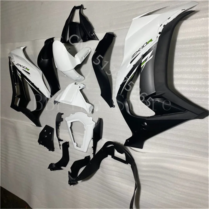 Market hot sales motorcycle Injection For KAWASAKI Ninjia ZX 10R 2011 - 2015  ZX10R 11 12 13 14 15 white black  Plastic Fairing