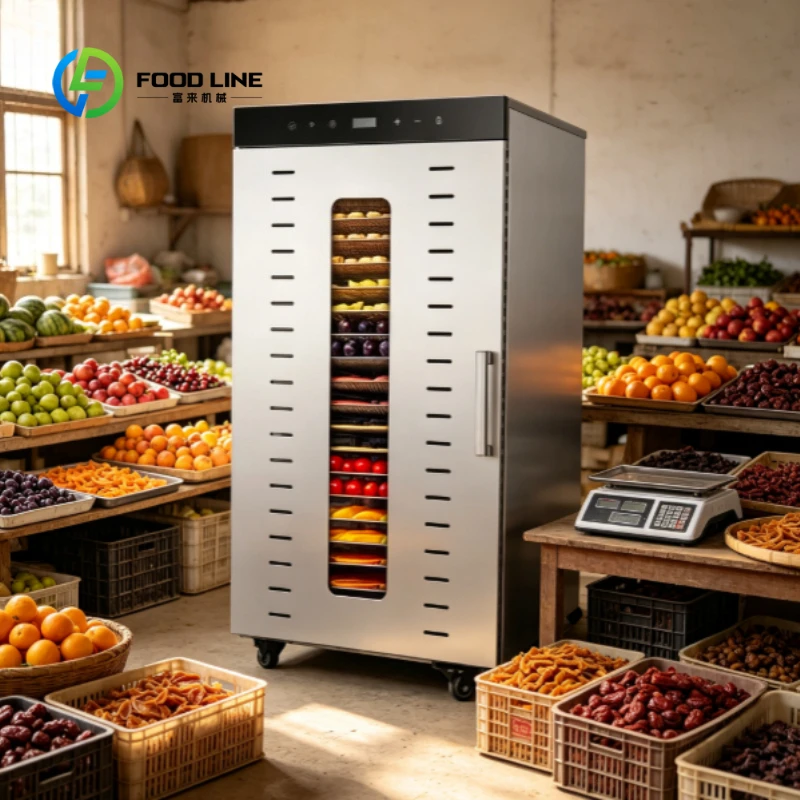 Customized Commercial Large Capacity Food Dehydrator Machine Food Dryer Fish Smoking Tea Coffee Meat Fruit Dryer Machine