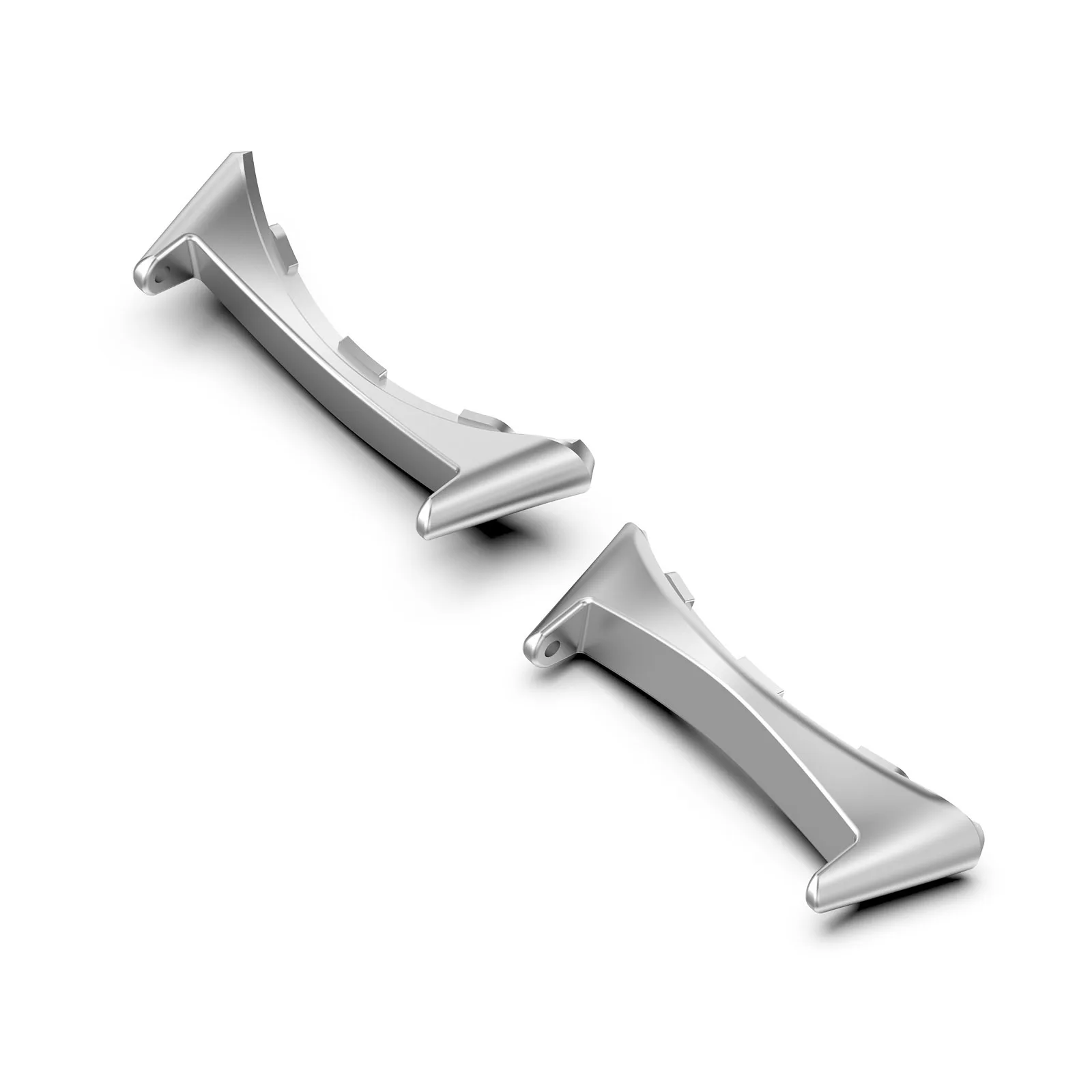 Adattatore in acciaio inossidabile da 2 pezzi per Google Pixel Watch 3 cinturino da 45 mm Accessori in metallo 22 mm Connettore rapido Pixel Watch 3 45 mm