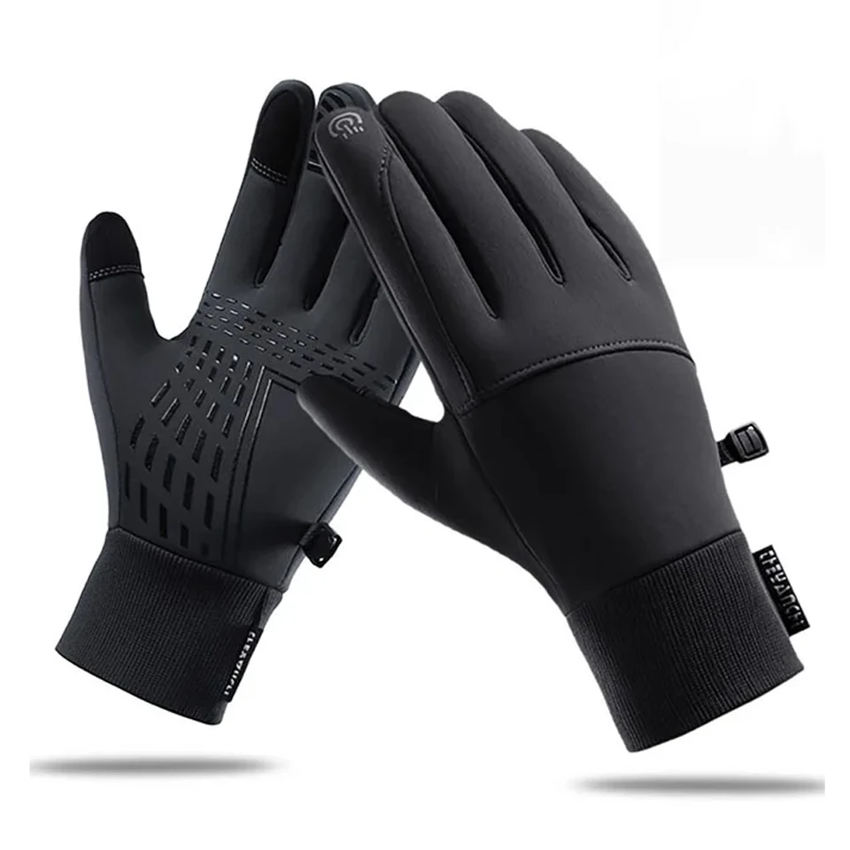 Winter Warm Skiing Gloves Outdoor Sport Snowboard Snow Ski Thermal Fleece Gloves Men Women Waterproof Windproof Warmth Mittens