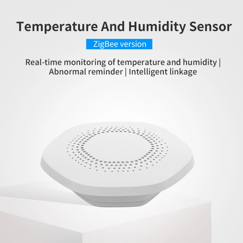 

Smart Home Tuya App Control Real-time Smart Home App Linkag Monitor Alarm Temperature And Humidity Sensor