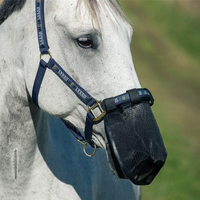 Livestock Nose Face Cover Mesh Breathable Headgear Horse Nose Cover Protector Horse Nose Net for Horse Face Protection