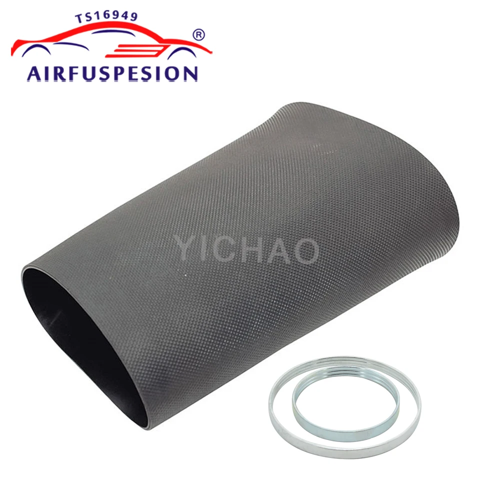 For Mercedes Benz W211 Front/Rear Air Shock Absorber Rubber Air Sleeve with Rings 2113200925 2113200725 2113200825 2113206013