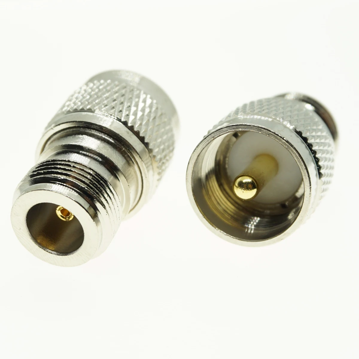 1Pcs SO239 PL259 UHF Male Female To N TYPE Connector Jack Plug N Flange Right Angle Coax conector set RF Copper Coaxial Adapter