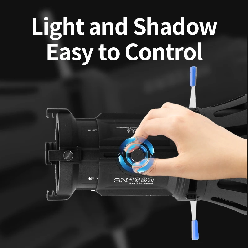 SN1980 Spotlight Modifier Set with 20°optical lens
