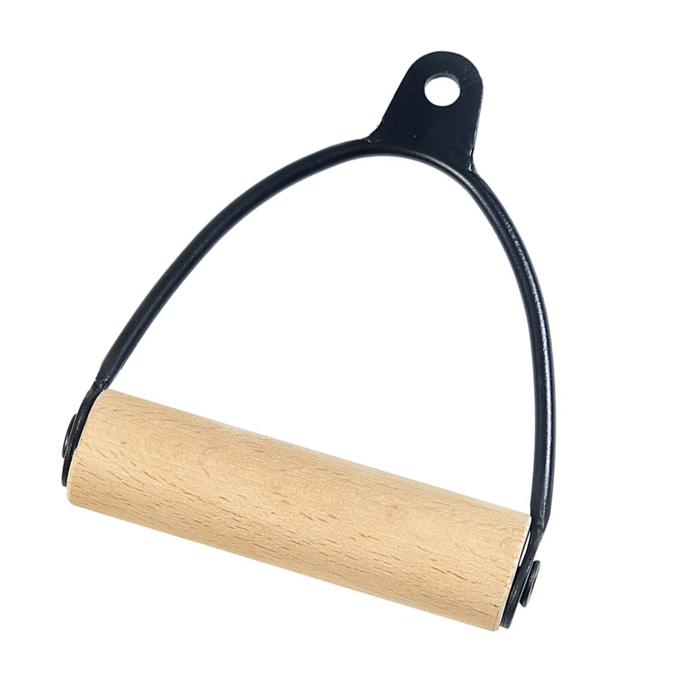 

Фитнес-тренировки 13*12,5 см, ручка для оборудования для фитнеса, удобная ручка, ручка для фитнеса, фитнес-тренажер, материал из бука