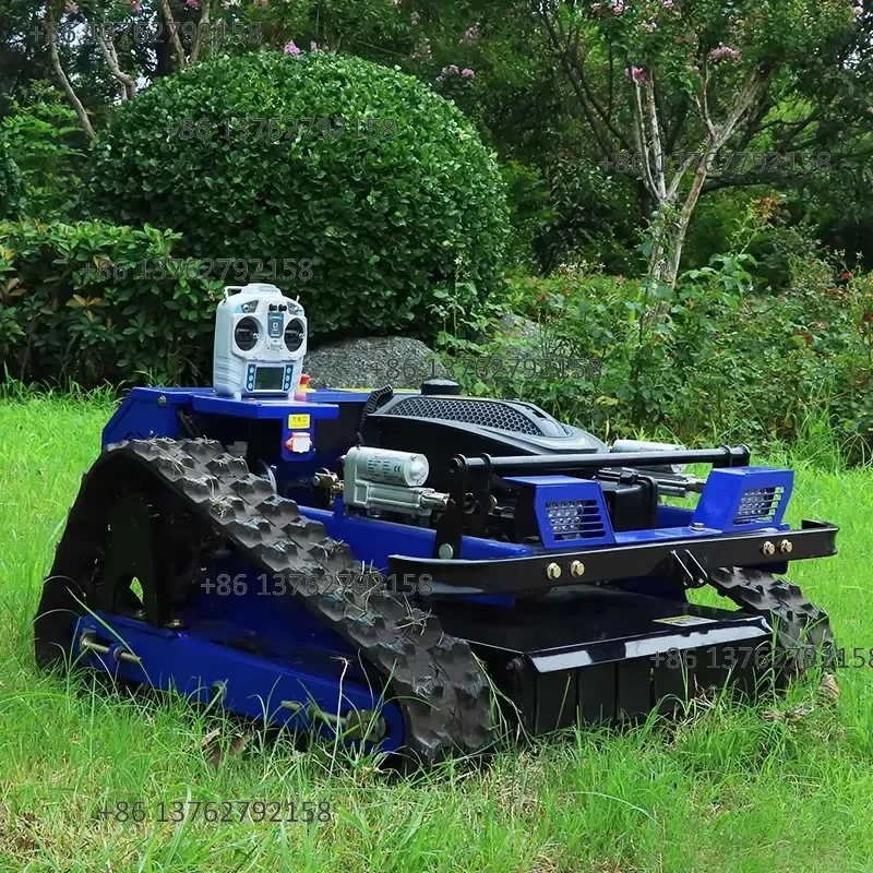 【2026】 9HP 196cc Industrial DIY Grade Self Propelled Lawn Mower 4-Stroke Engine Remote Control Crawler 500mm