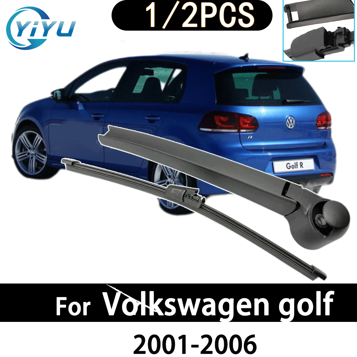 1/2PCS Auto Heckscheibe Wischer Arm Wischer Klinge für Volkswagen golf 2002-2009 Auto Zubehör Zubehör