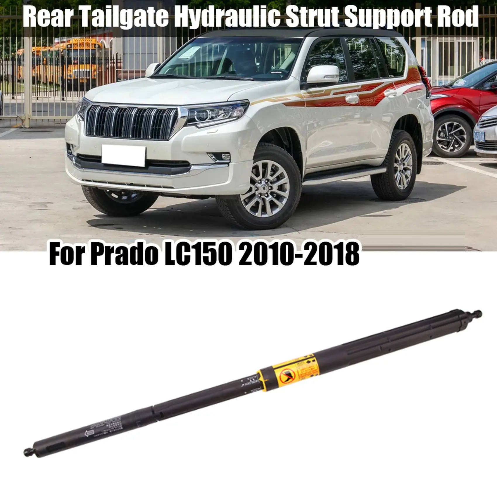 Car Rear Tailgate Hydraulic Strut Support Rod for Toyota Prado LC150 2010-2018