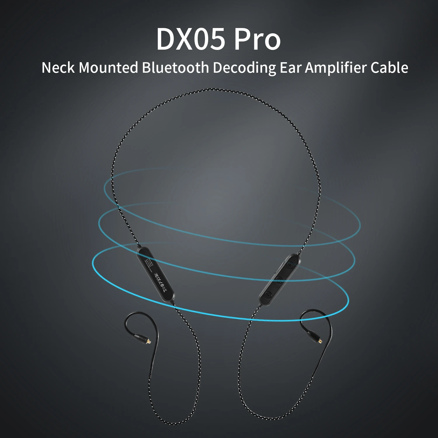 Morenew Bluetooth 5.4 Headphone Cable Qualcomm Qcc3084 Core Wireless Hifi Sports Ldac Lossless Ultra-long Battery Life Low Time-lapse New Model