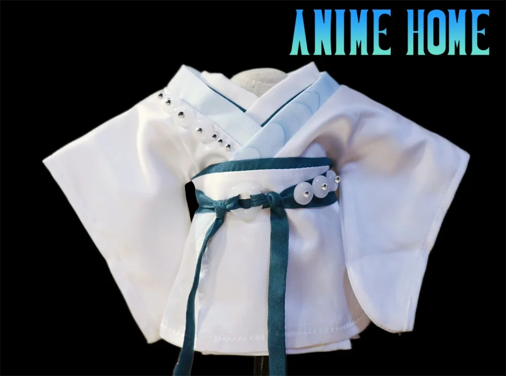 

Original TV Love in Pavilion Wangquan Hong Ye Zhang Yunlong Handmade White Ancient Suit For 20cm Doll Toy Clothes Cosplay P