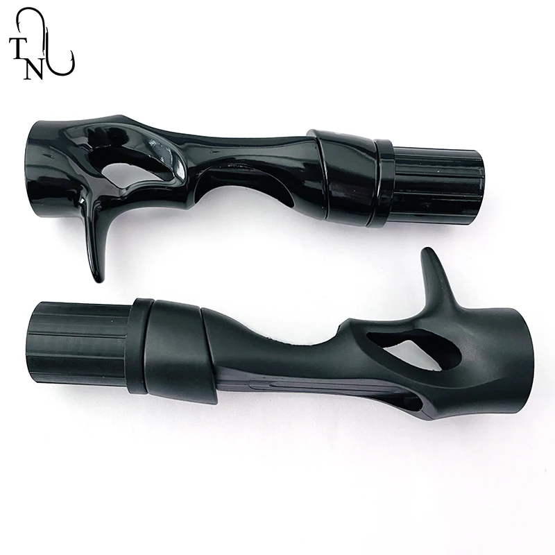 TN51 FCS 16# Bright Black And Black Casting Reel Seat DIY Reel Seat Repair Fishing Rod Building Components view 5