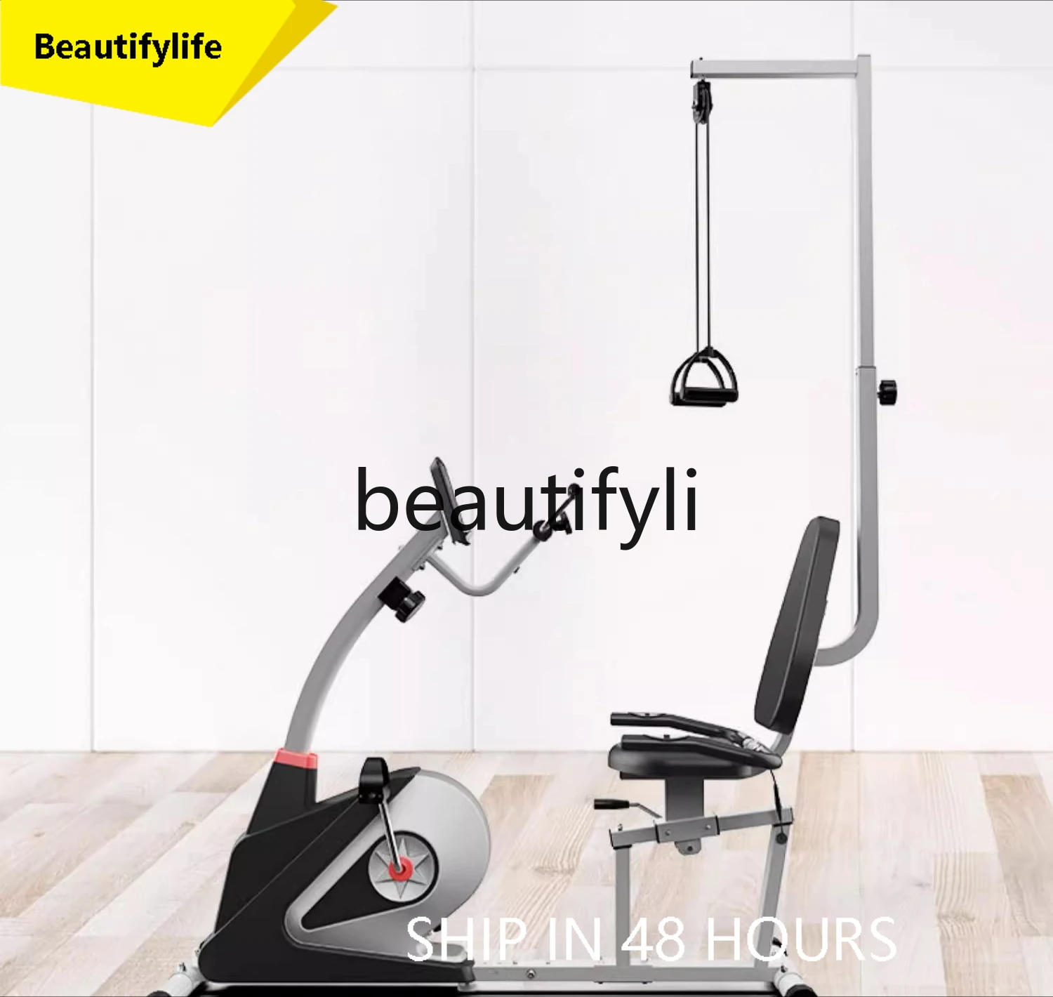 

Active and passive integration, electric resistance adjustment wide armrest, data recording