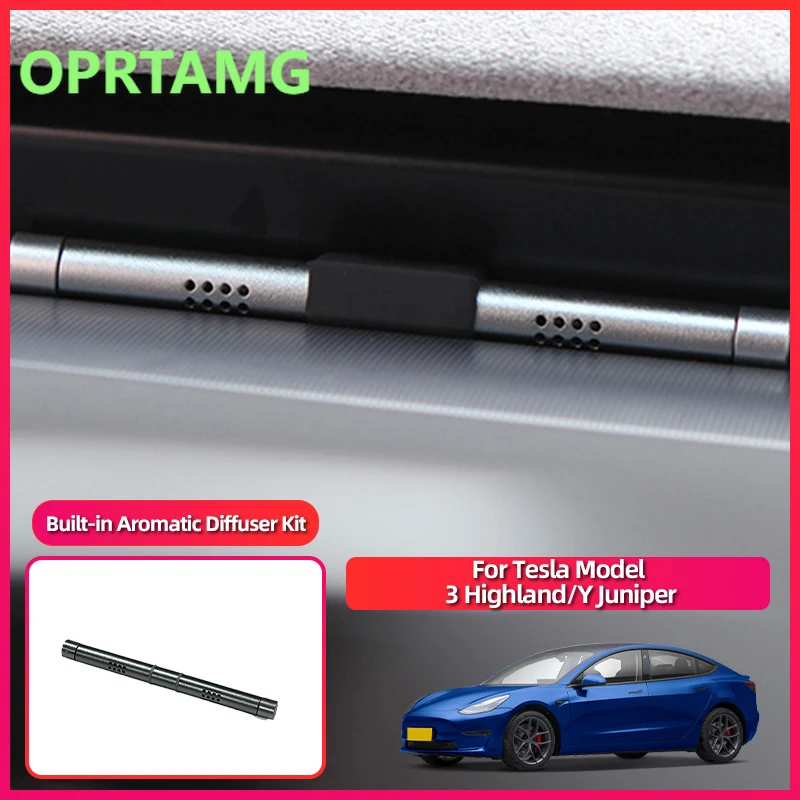 

Эмблемы для Tesla Model 3 Y Juniper Highland 2025 2026, палочка для ароматерапии, скрытый воздуховыпускной отверстие, компактные инструменты для ароматерапии, модификация автомобиля