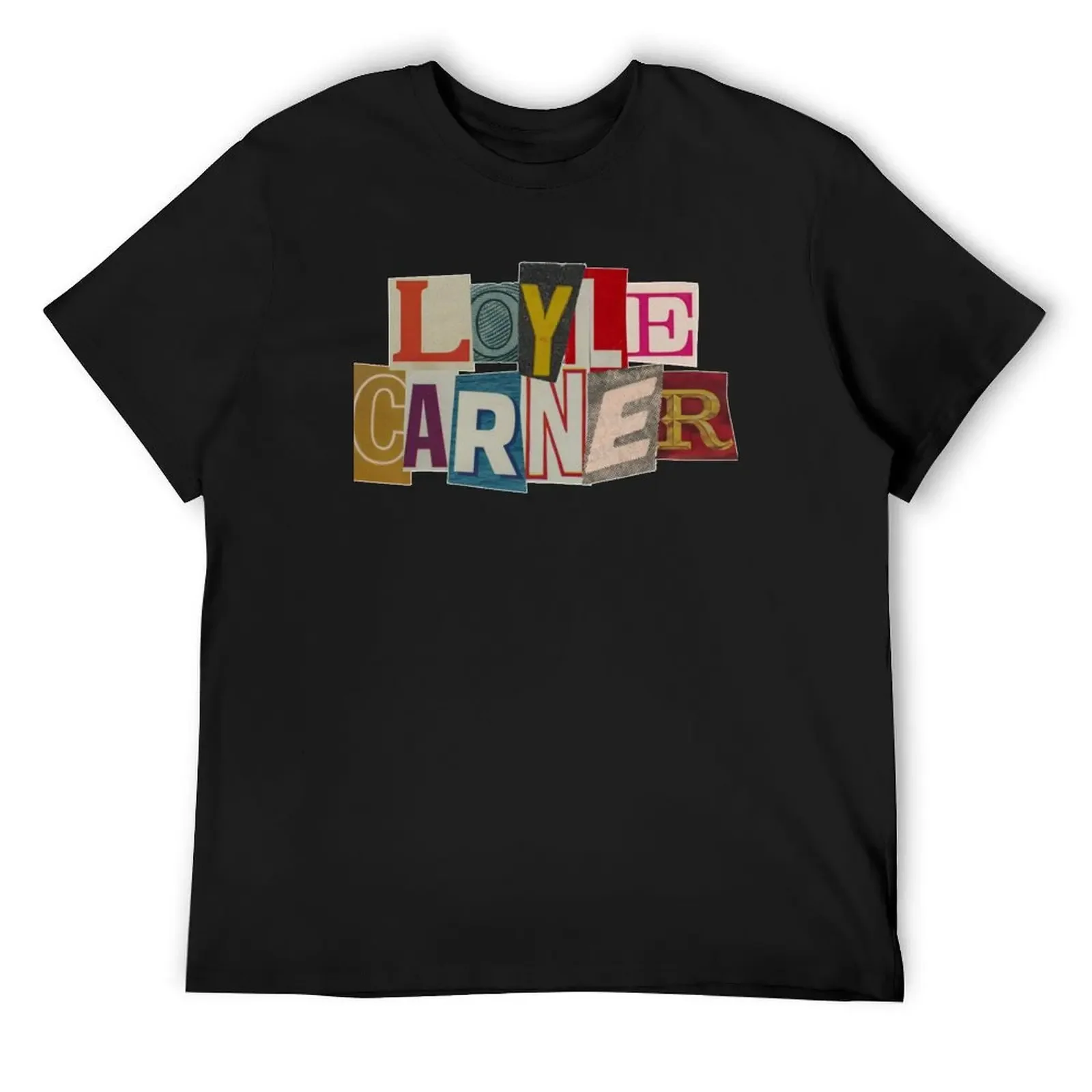 

Loyle Carner - Ransom Note T-Shirt luxury designer fashion shirts basketball graphic tees plain black t shirts men