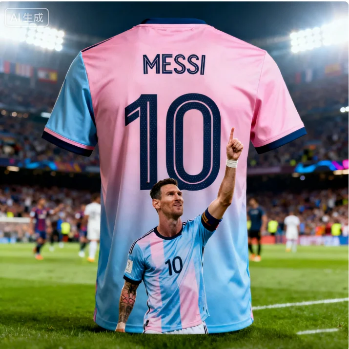 2026 MESSI Special Edition Football Jersey for Men Women  Commemorative Soccer Shirt Quick Dry Comfortable Sportswear