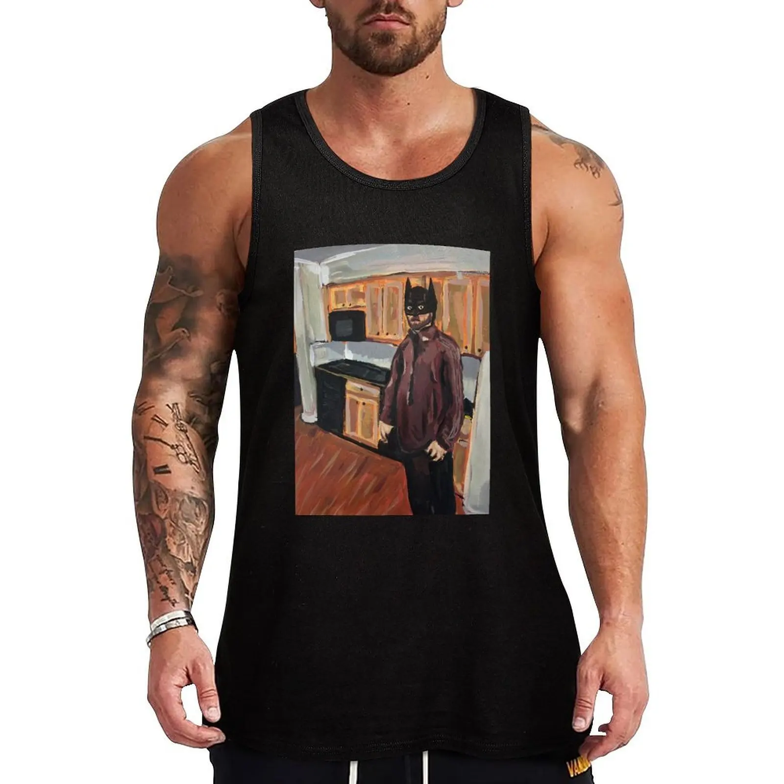 

I am Vengeance Tank Top Men's summer clothes new in tops & t-shirt Working vest